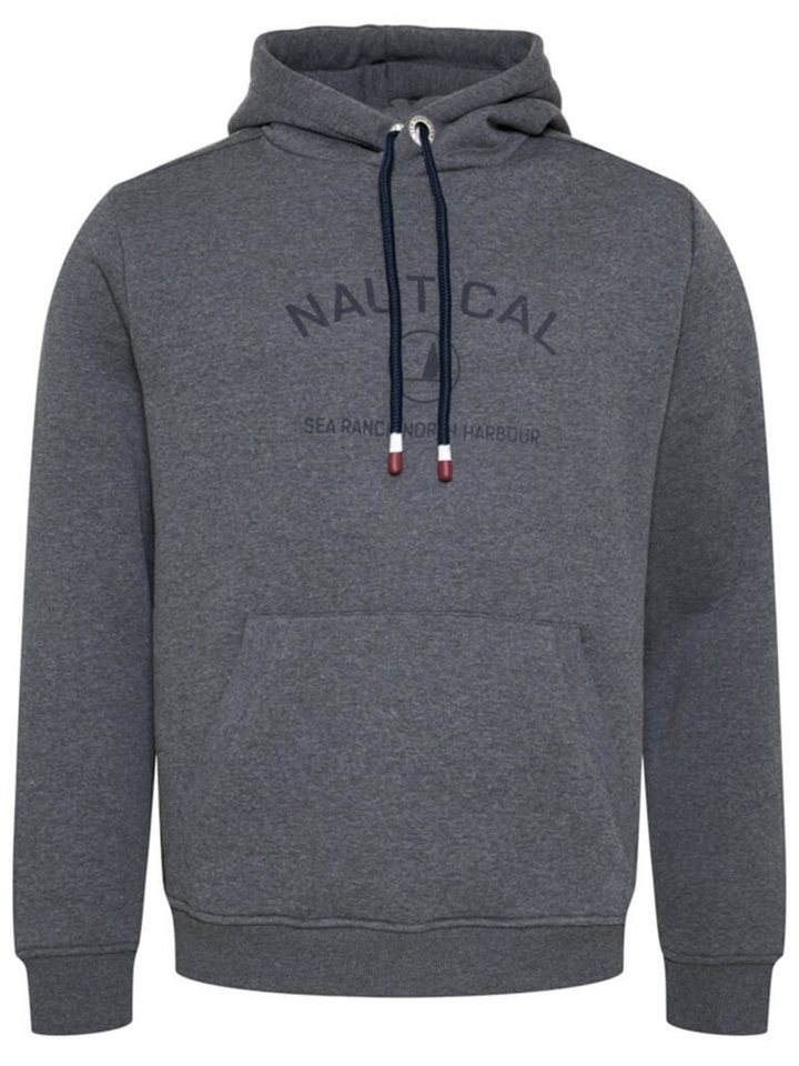 Sea Ranch Kapuzenpullover Herren Hoodie Boyd Sweat mit Front-Print aus American-Fleece von Sea Ranch