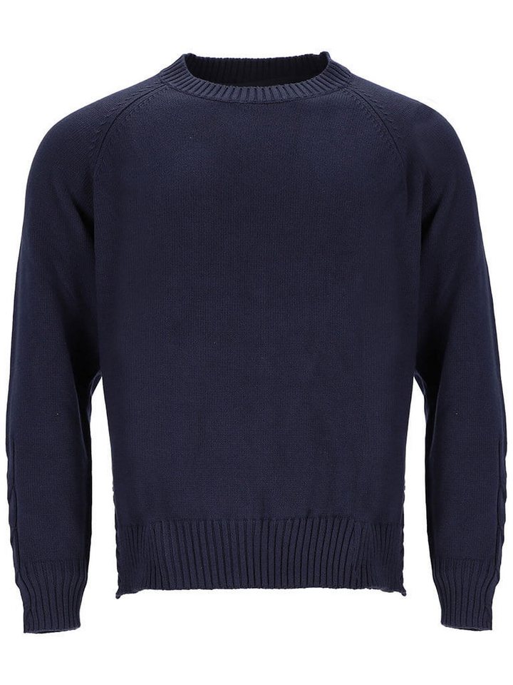 Sea Ranch Rundhalspullover Damen Strickpullover Lillibeth Zopfmuster - Pulli Rundhals Baumwolle von Sea Ranch