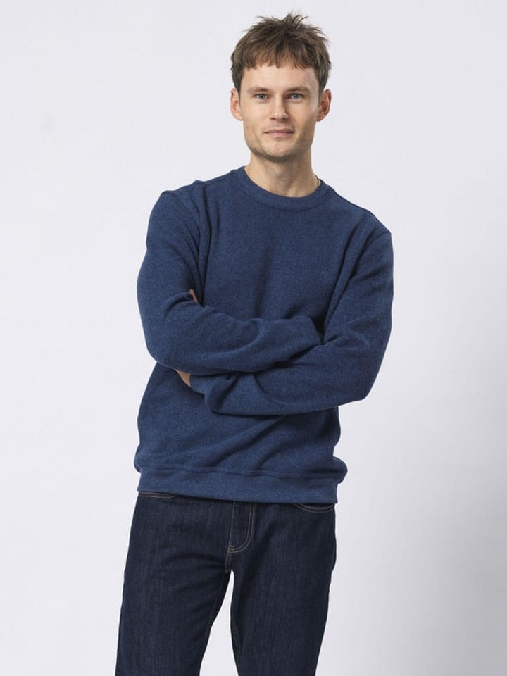 Sea Ranch Rundhalspullover Herren Sweatshirt Winston Unifarben - Longsleeve-Pullover mit Rundhals von Sea Ranch
