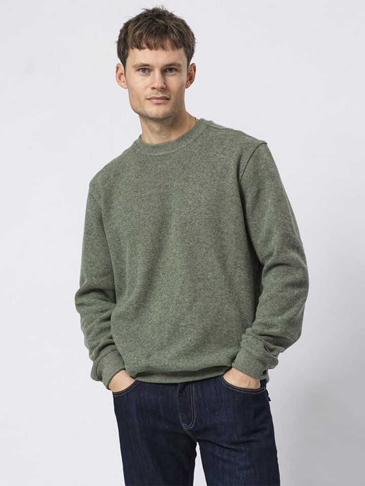 Sea Ranch Rundhalspullover Herren Sweatshirt Winston Unifarben - Longsleeve-Pullover mit Rundhals von Sea Ranch