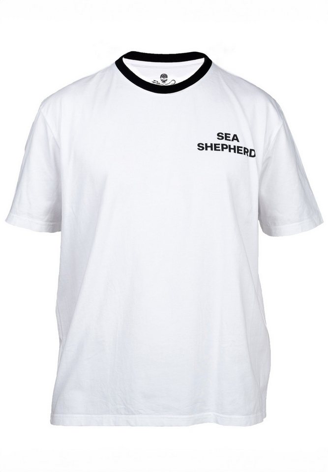 Sea Shepherd T-Shirt Classic Logo W/B Heavy-Oversized-Schnitt Sea Shepherd T-Shirt Classic Logo W/B Heavy-Oversized-Schnitt von Sea Shepherd