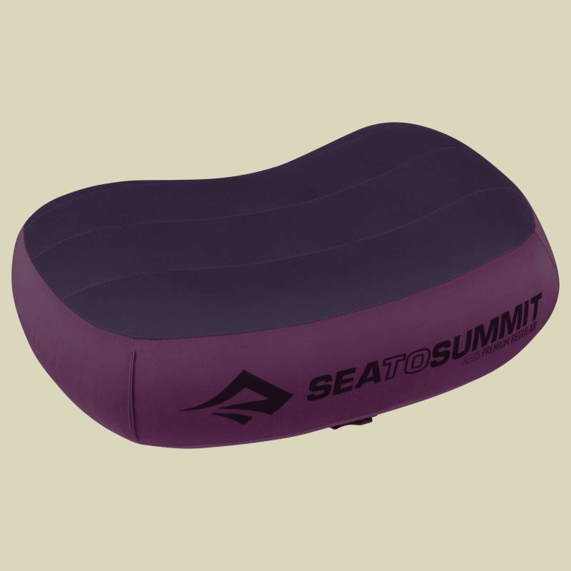 Aeros Premium Pillow Größe regular Farbe magenta von Sea to Summit