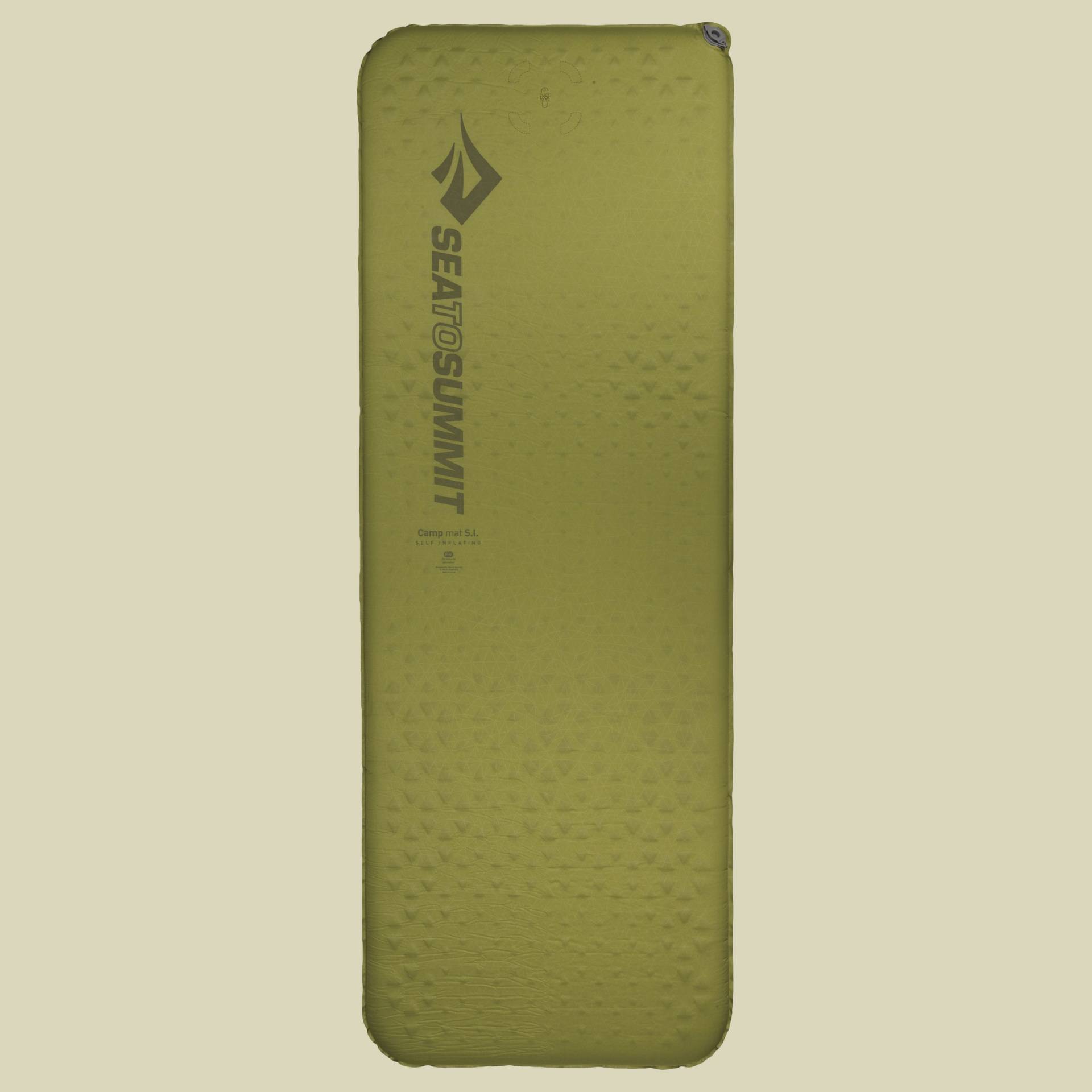 Camp Mat S.I. Rectangular Liegefläche 201 x 64 cm Farbe olive von Sea to Summit