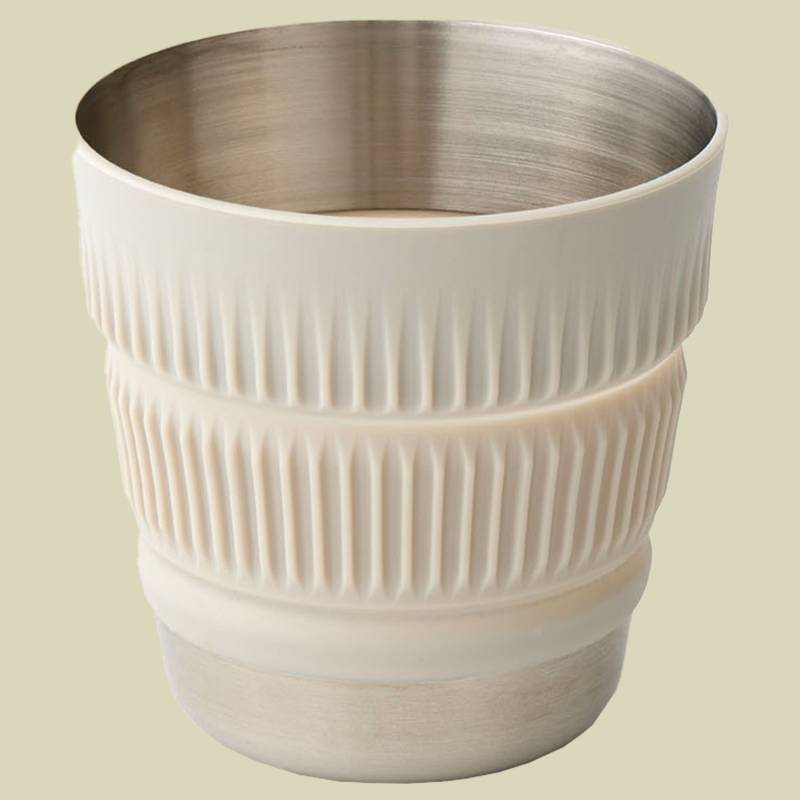 Detour Stainless Steel Collapsible Mug 475ml grau - moonstruck grey von Sea to Summit