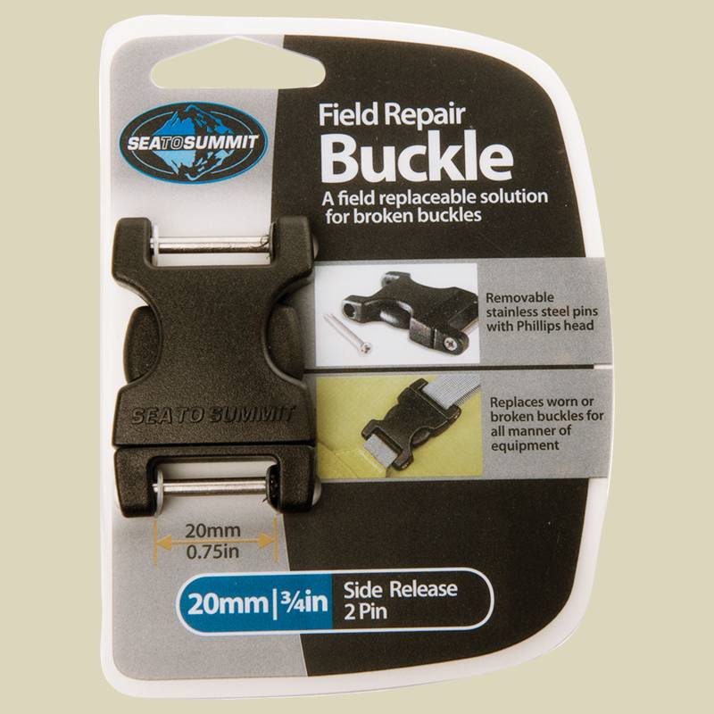 Field Repair Buckle Side Release 20 mm (2Pin) für Gurtbänder bis 20 mm von Sea to Summit
