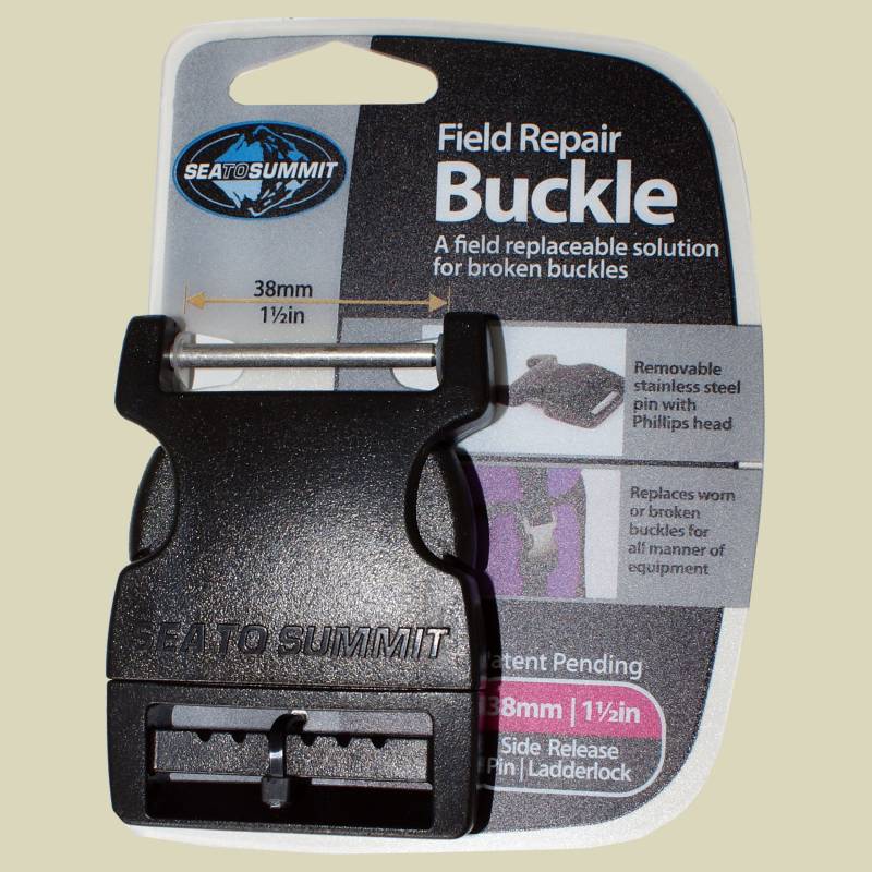 Field Repair Buckle Side Release 38mm 1Pin für Gurtbänder bis 38 mm von Sea to Summit