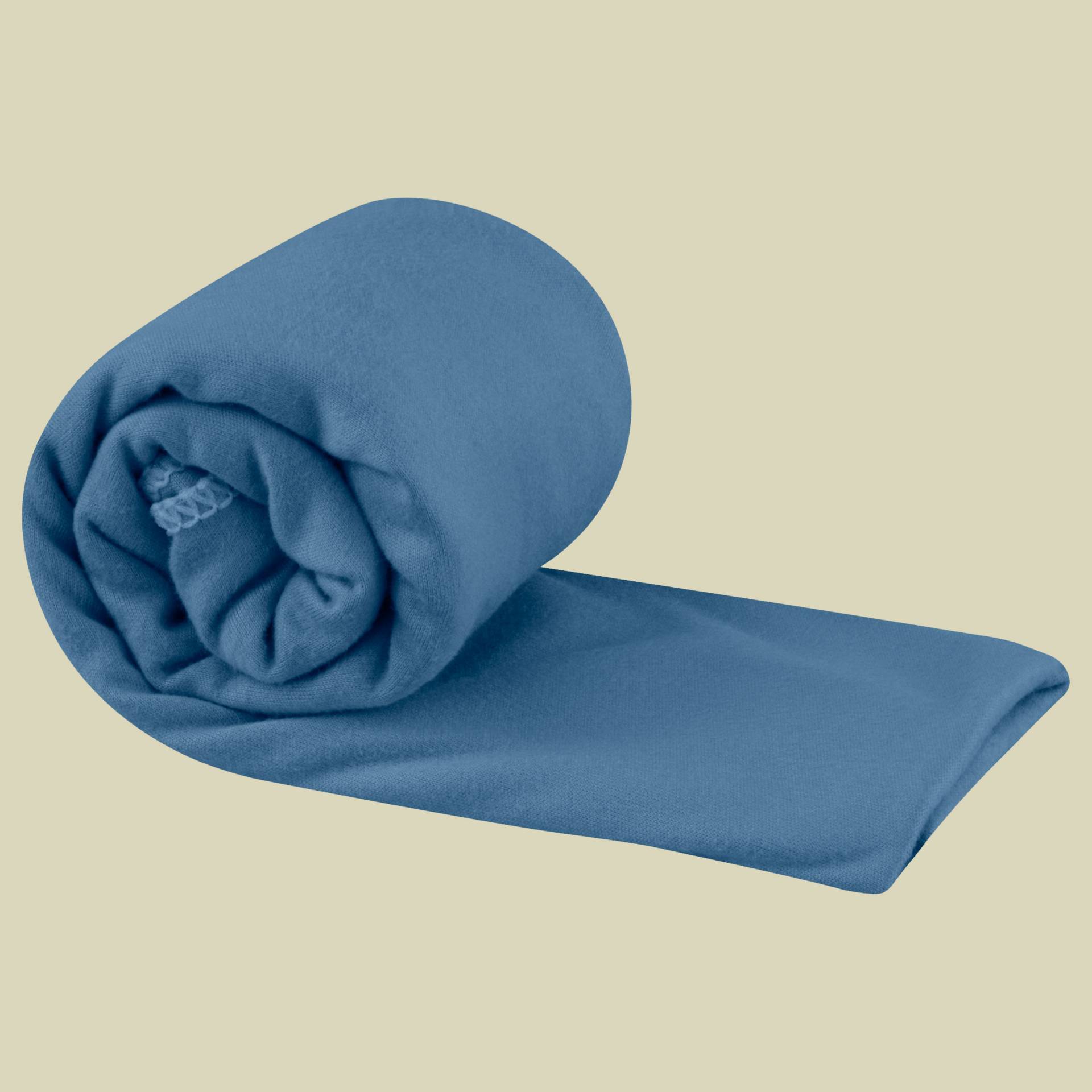 Pocket Towel blau small - moonlight von Sea to Summit