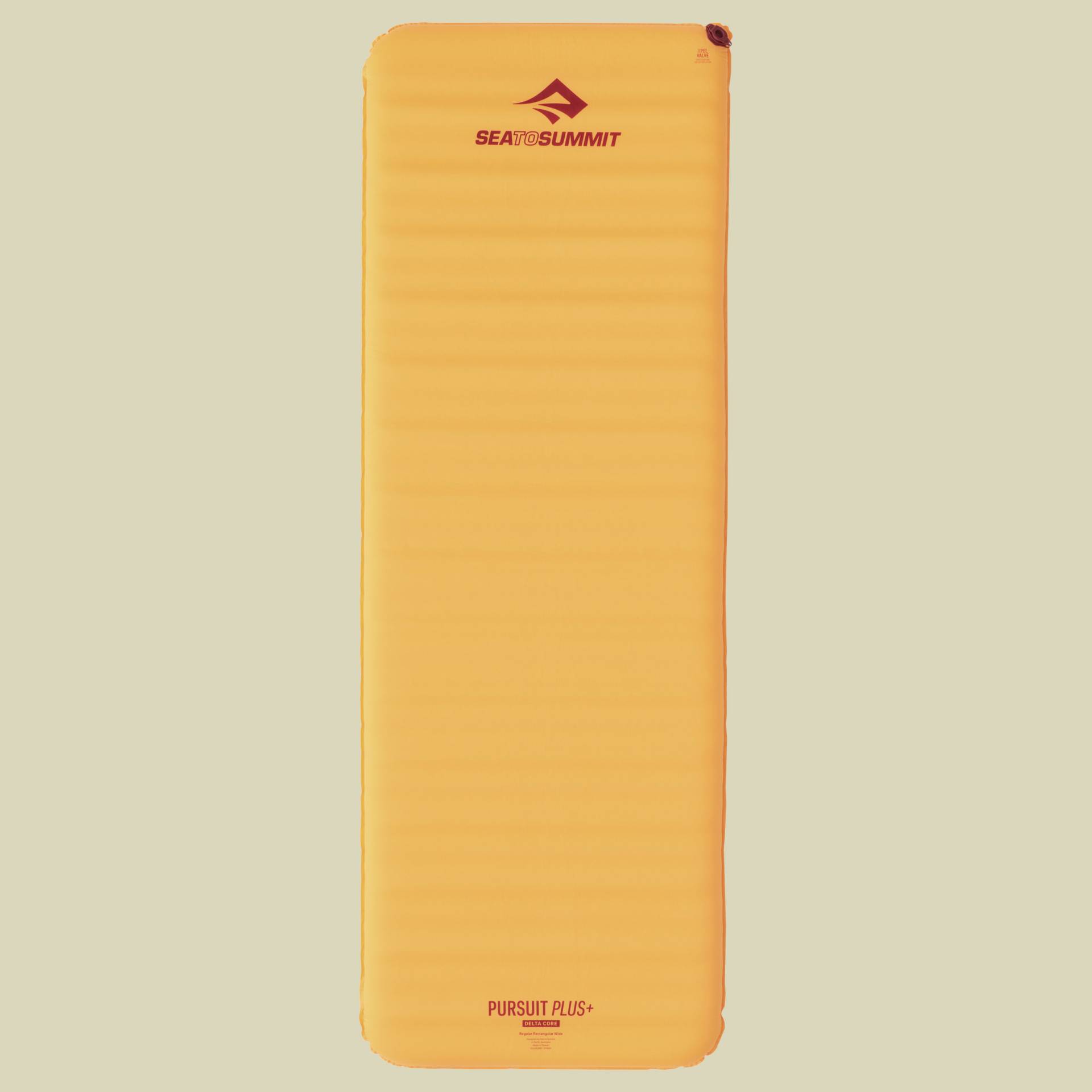 Pursuit Plus SI Mat (RCS) 183 x 64 cm gelb Regular Rectangular Wide Farbe zinnia orange von Sea to Summit
