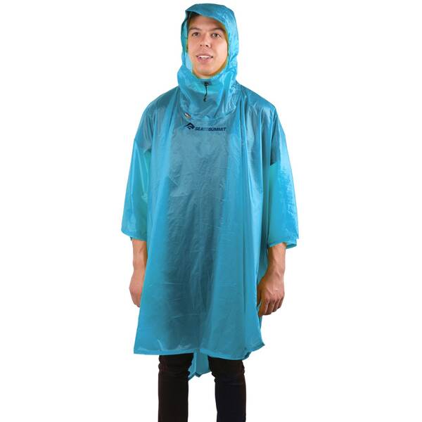 SEA TO SUMMIT Regenschutz Ultra-Sil Poncho 15D Blue Blue von Sea to Summit