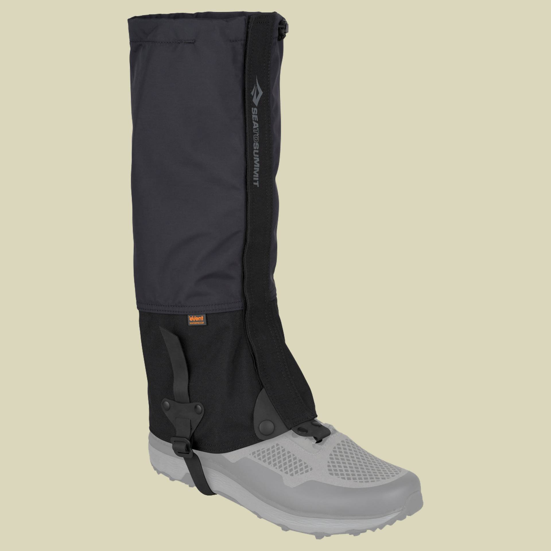 Alpine eVent Gaiters Größe M  Farbe black von Sea to Summit