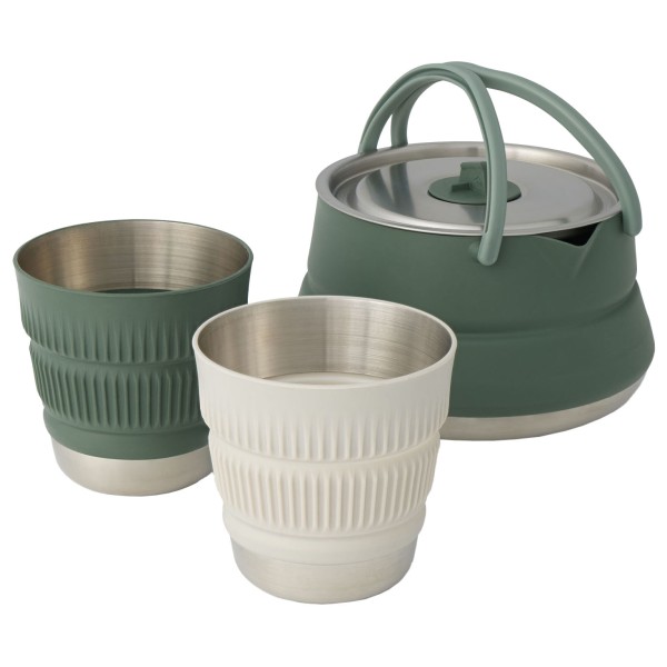 Sea to Summit - Detour Stainless Steel Kettle Cook Set - Kochset Gr 2 Person - 3 Pieces Sea to Summit - Detour Stainless Steel Kettle Cook Set - Kochset Gr 2 Person - 3 Pieces von Sea to Summit