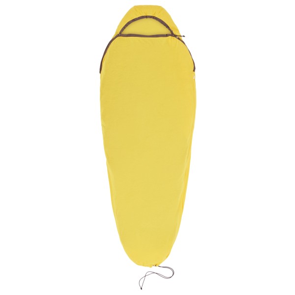 Sea to Summit - Reactor Sleeping Bag Liner Mummy with Drawcord - Reiseschlafsack Gr Compact gelb Sea to Summit - Reactor Sleeping Bag Liner Mummy with Drawcord - Reiseschlafsack Gr Compact gelb von Sea to Summit