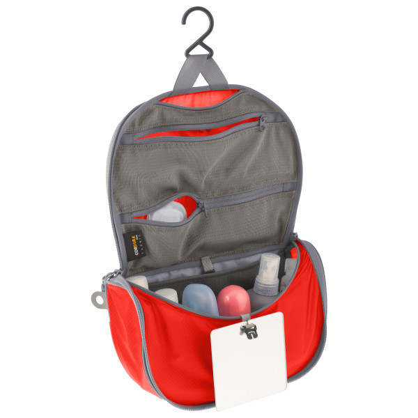 Sea to Summit - Ultra-Sil Hanging Toiletry Bag - Kulturbeutel Gr 52 x 25 x 8 cm - L orange von Sea to Summit