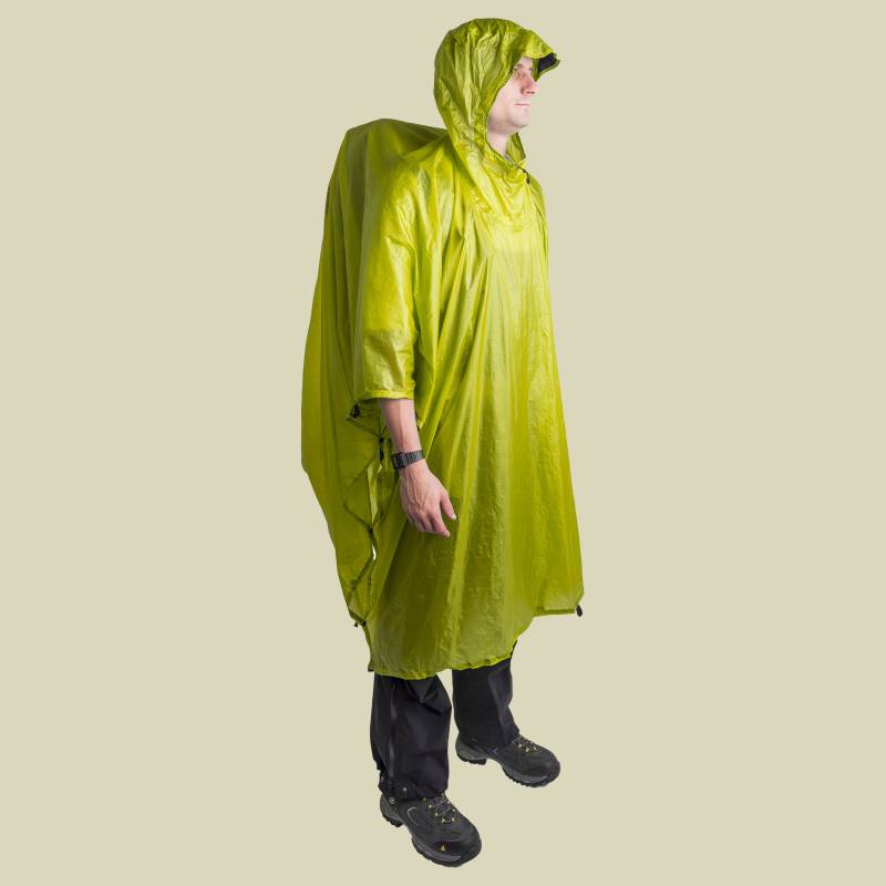 Ultra-Sil Nano Tarp Poncho Größe one size Farbe Lime von Sea to Summit