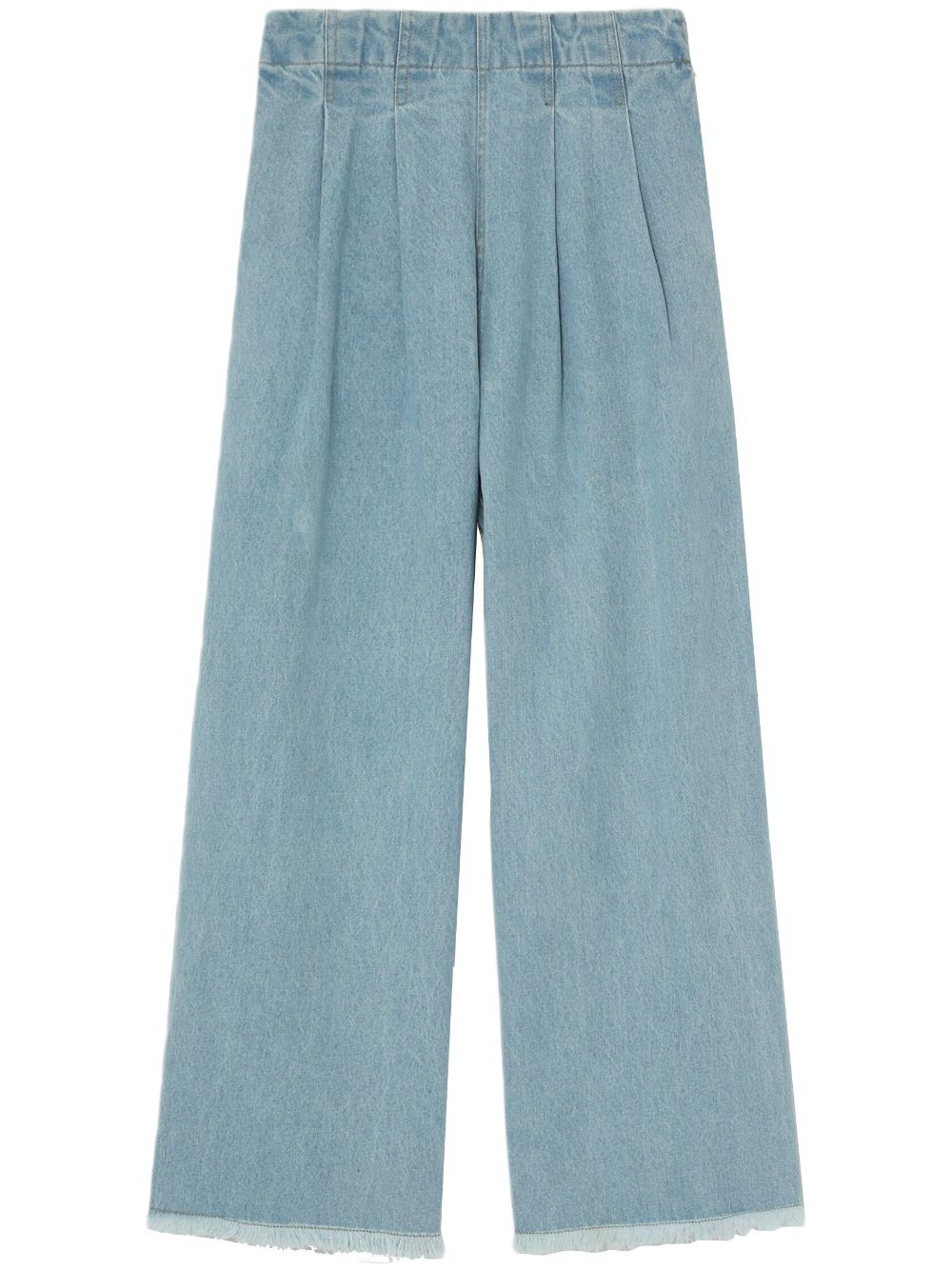 Sea Weite Jeans mit Bundfalten - Blau von Sea