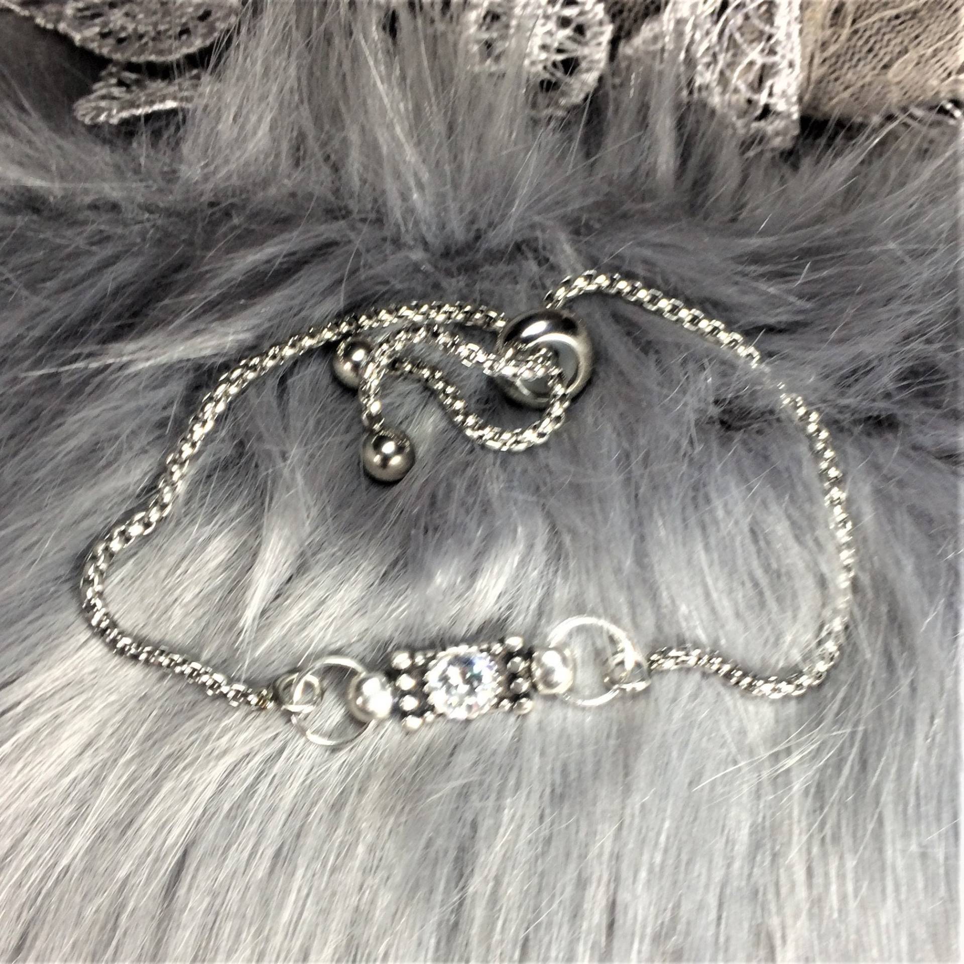 Swarovski Schieber Armband - Antik Silber Halter Swarovski Schieber Armband - Antik Silber Halter von SeaGemJewellery