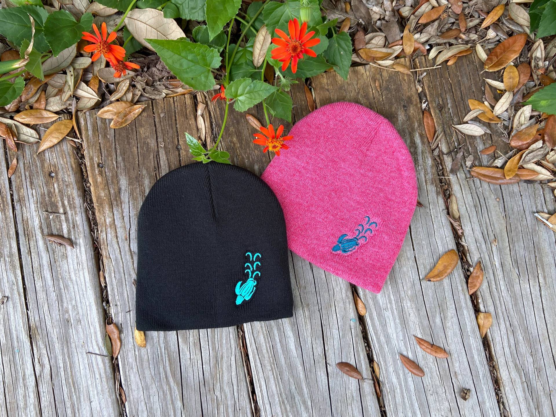 Cap Mit Meeresschildkrötenspuren Gestrickt von SeaTurtleHearts