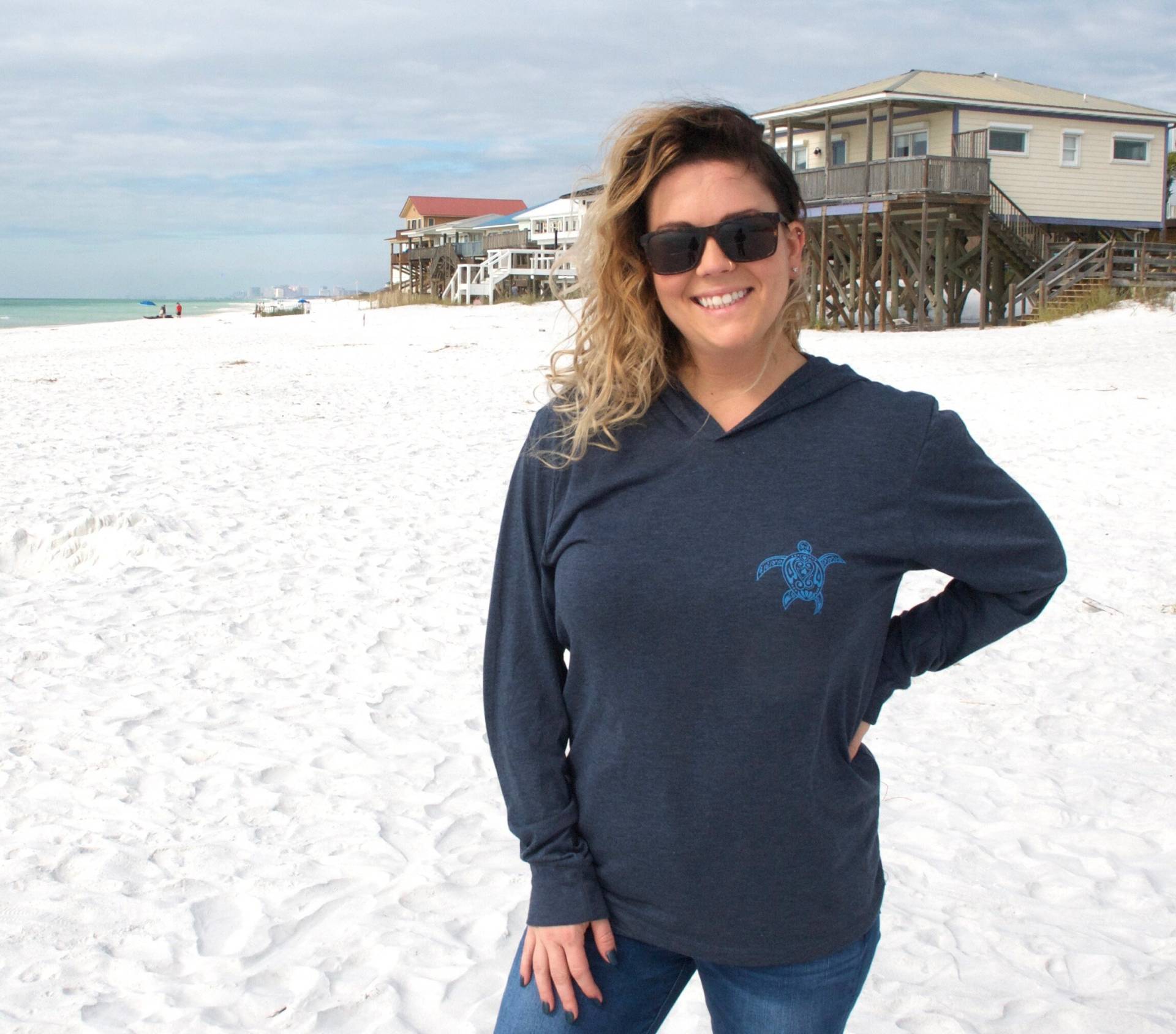 Meeresschildkröte T-Shirt Hoodie Herzen von SeaTurtleHearts