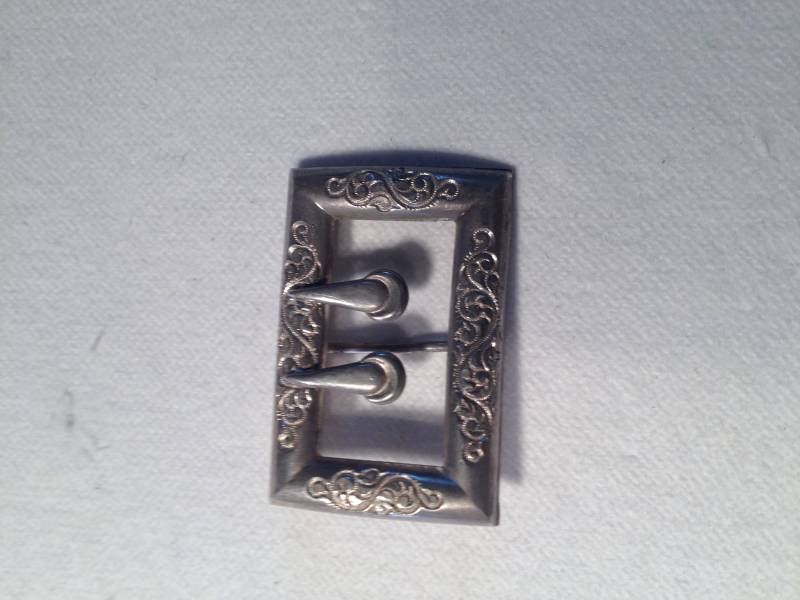 Antike 19Th Century Sterling Silber Anstecknadel von SeaViewAntiques