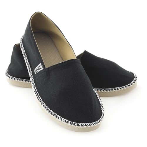 SEAC Malaga, Espadrilles Casual für Damen und Herren aus Hanf und Kordeldetails mit Rutschfester Sohle von SEAC