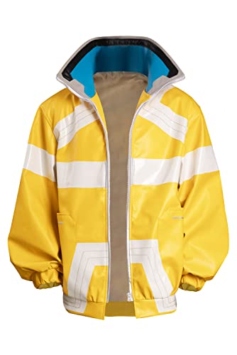 Seaehey David Coat Jacke Winter Hoodie Zip Gedruckt Kapuzenpullover Cyber Cosplay Punk Kostüm Halloween Karneval Outfits von Seaehey