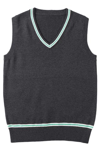 Seaehey Sweater Pullover Magie Cosplay Kostüm Weste V Neck Sleeveless Knitted Sweater Vest Sweatshirt Wizard Robe Halloween Carnival Seaehey Sweater Pullover Magie Cosplay Kostüm Weste V Neck Sleeveless Knitted Sweater Vest Sweatshirt Wizard Robe Halloween Carnival von Seaehey