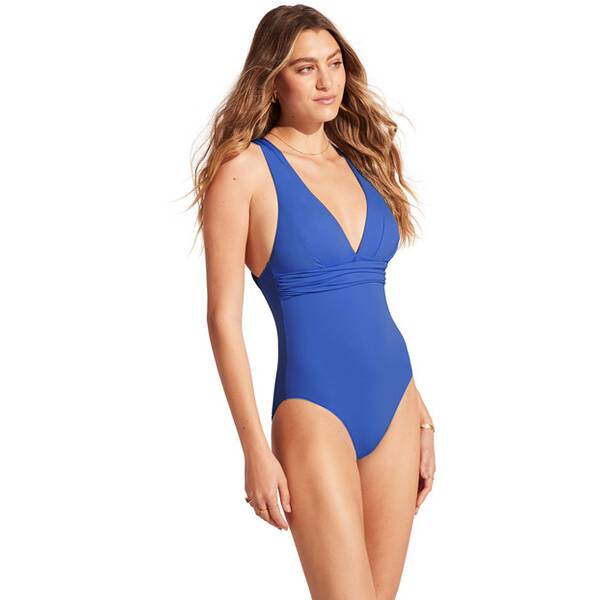 SEAFOLLY Damen Badeanzug Seafolly Collective Cross Back One Piece von Seafolly