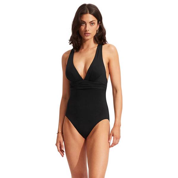 SEAFOLLY Damen Badeanzug Seafolly Collective Cross Back One Piece von Seafolly