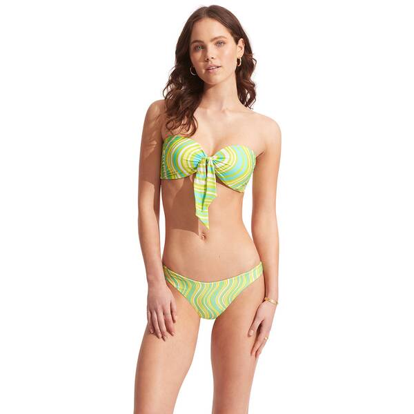SEAFOLLY Damen Bikinihose Mod Squad Reversible High Cut Pant von Seafolly