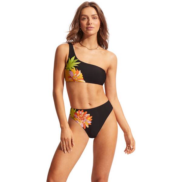 SEAFOLLY Damen Bikinihose Summer Salt High Rise von Seafolly