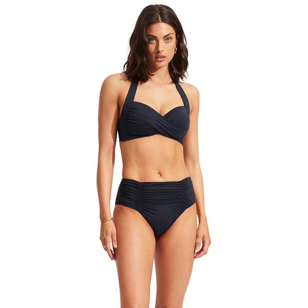 SEAFOLLY Damen Bikinioberteil Seafolly Collective Twist Soft Cup Halter von Seafolly