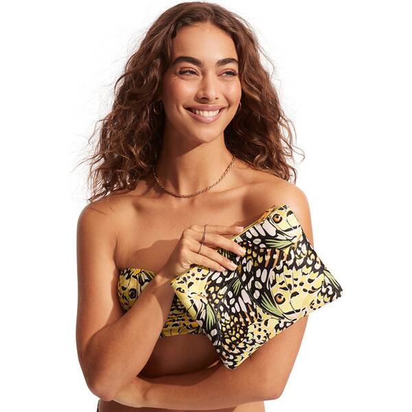 SEAFOLLY Damen Bikinioberteil Take Flight Bustier Bandeau von Seafolly