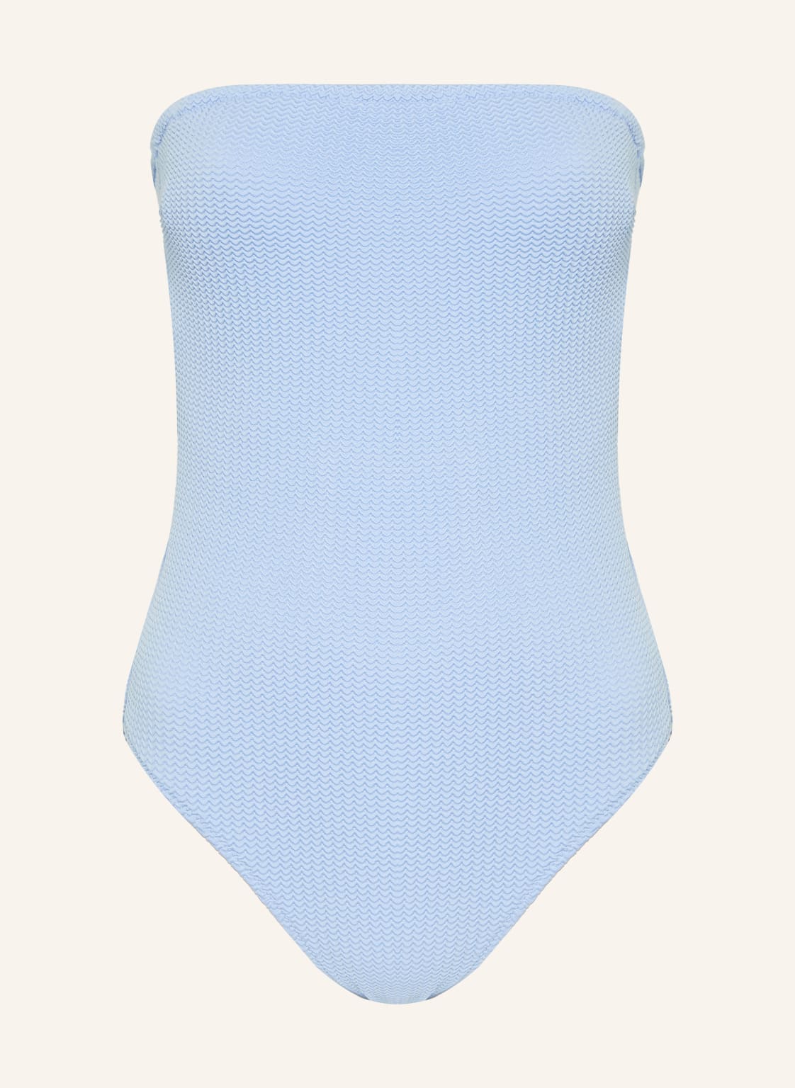 Seafolly Bandeau-Badeanzug Sea Dive blau von Seafolly