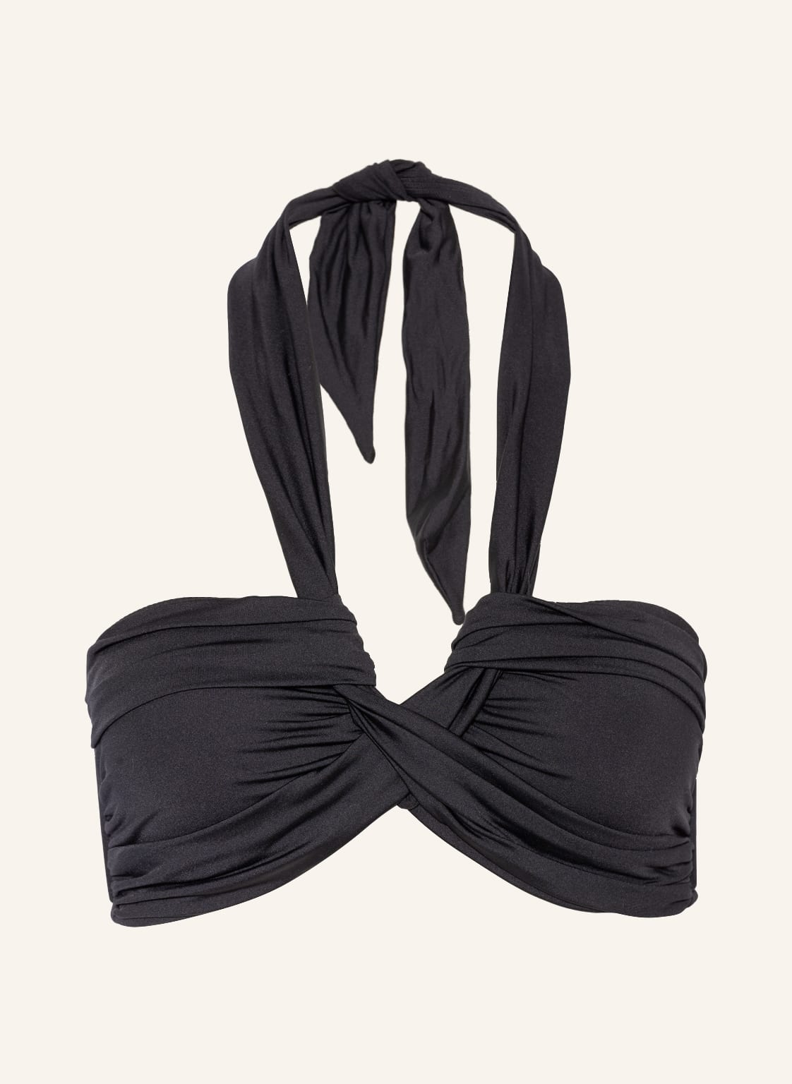 Seafolly Bandeau-Bikini-Top Seafolly Collective schwarz von Seafolly