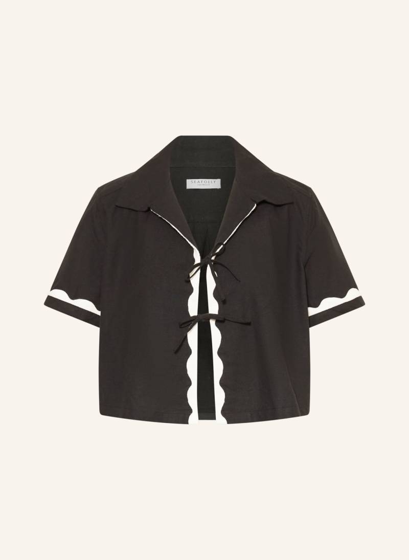 Seafolly Bluse schwarz von Seafolly