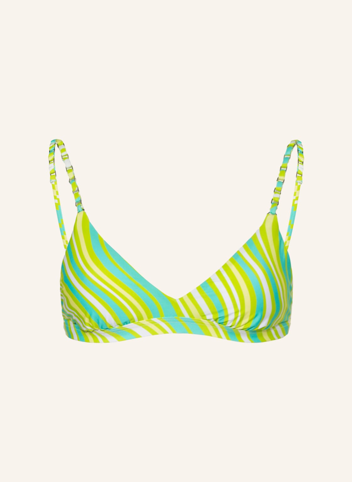 Seafolly Bralette-Bikini-Top Mod Squad gruen von Seafolly