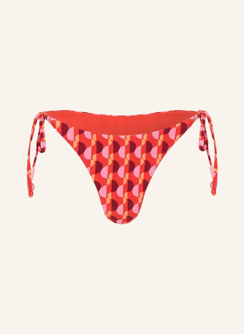 Seafolly Brazilian-Bikini-Hose Sorrento rot von Seafolly
