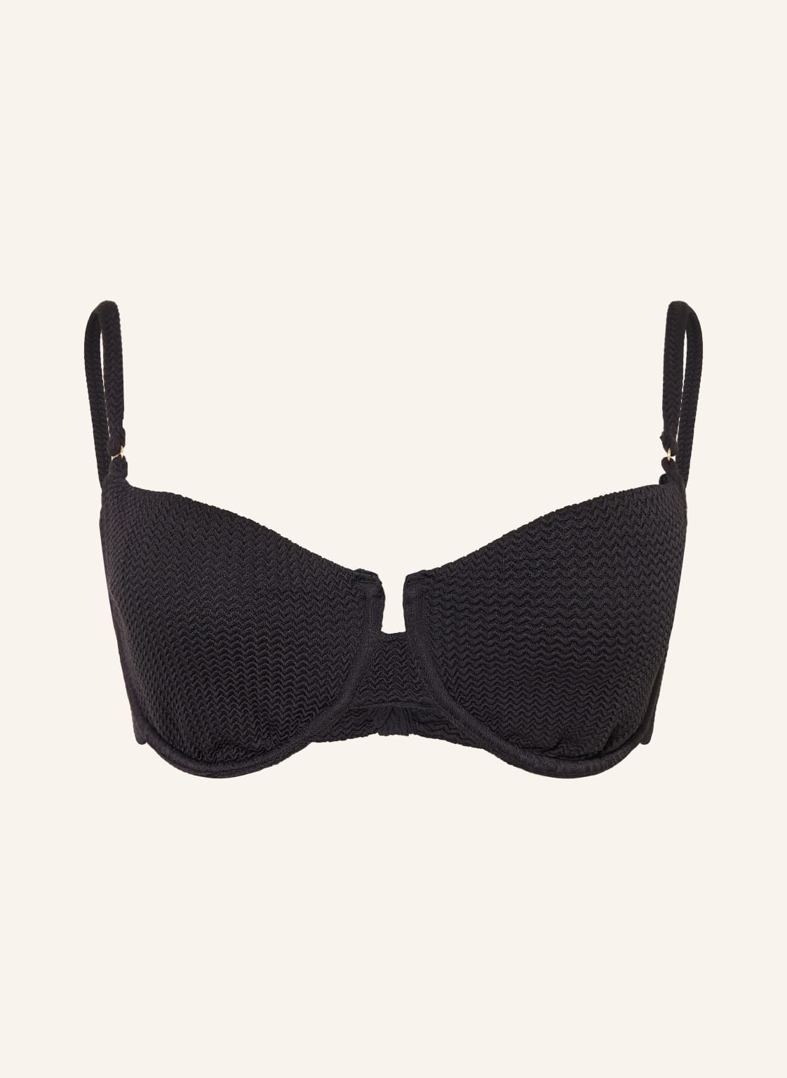 Seafolly Bügel-Bikini-Top Sea Dive schwarz von Seafolly