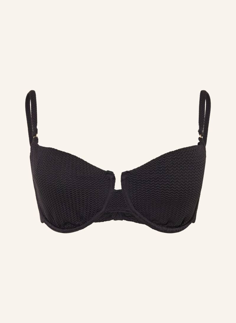 Seafolly Bügel-Bikini-Top Sea Dive schwarz von Seafolly