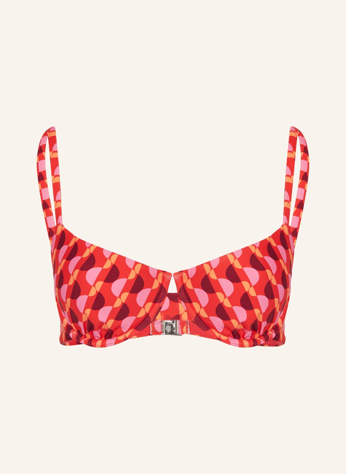 Seafolly Bügel-Bikini-Top Sorrento Flame rot von Seafolly