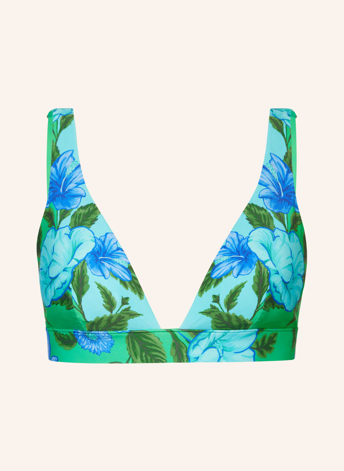 Seafolly Bustier-Bikini-Top Garden Party gruen von Seafolly