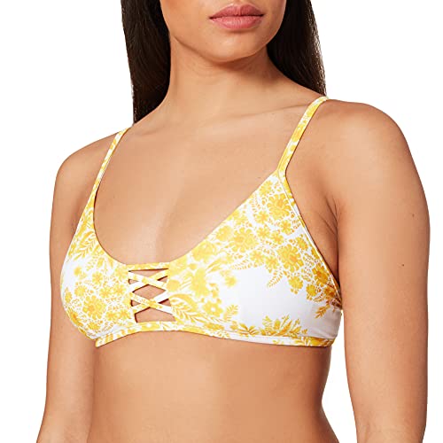 Seafolly Damen Bikinioberteil Sunflower Bralette, Gelb (Buttercup), 40 (Herstellergröße: 14) von Seafolly