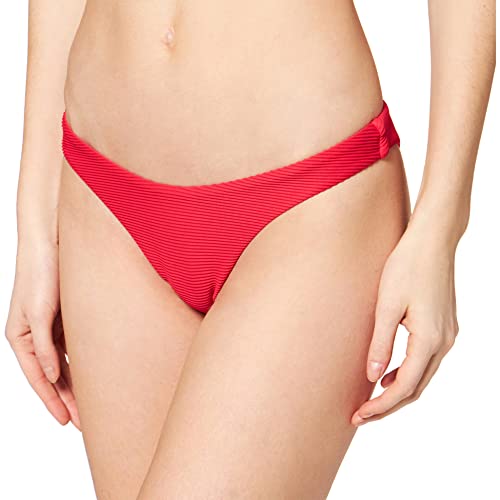 Seafolly Damen Essentials High Cut Bikinihose, Rot (Chilli Chilli), 40 (Herstellergröße: 14) von Seafolly