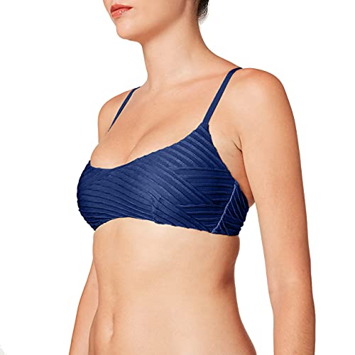 Seafolly Damen Freshwater Bralette Bikinioberteil, Blau (Blue Opal Blue Opal), 34 (Herstellergröße: 8) von Seafolly