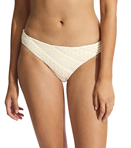 Seafolly Damen Hipster, volle Abdeckung Bikini-Unterteile, Marrakesch Ecru, 40 von Seafolly