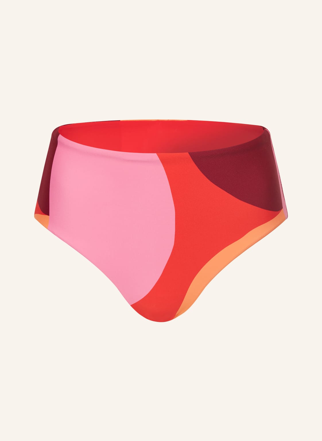 Seafolly High-Waist-Bikini-Hose Sorrento rot von Seafolly