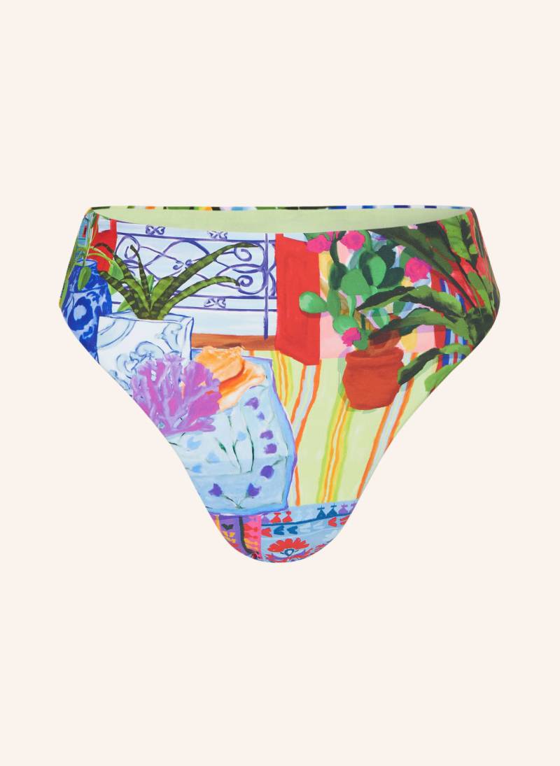 Seafolly Highwaist-Bikini-Hose La Boca blau von Seafolly