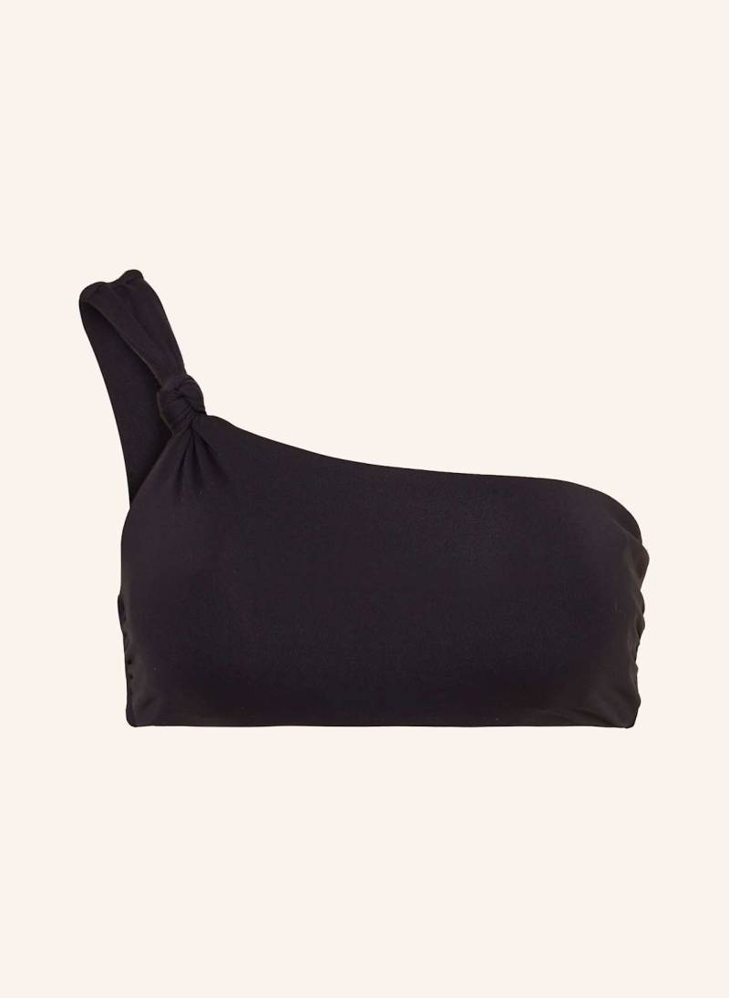 Seafolly One-Shoulder-Bikini-Top Seafolly Collective schwarz von Seafolly