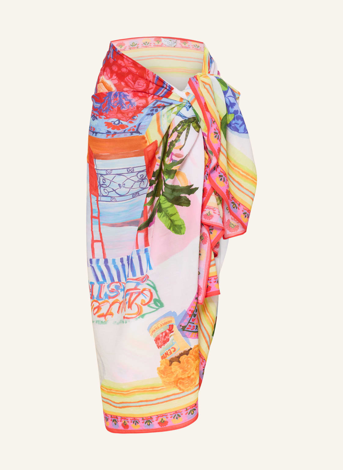 Seafolly Pareo La Boca blau von Seafolly