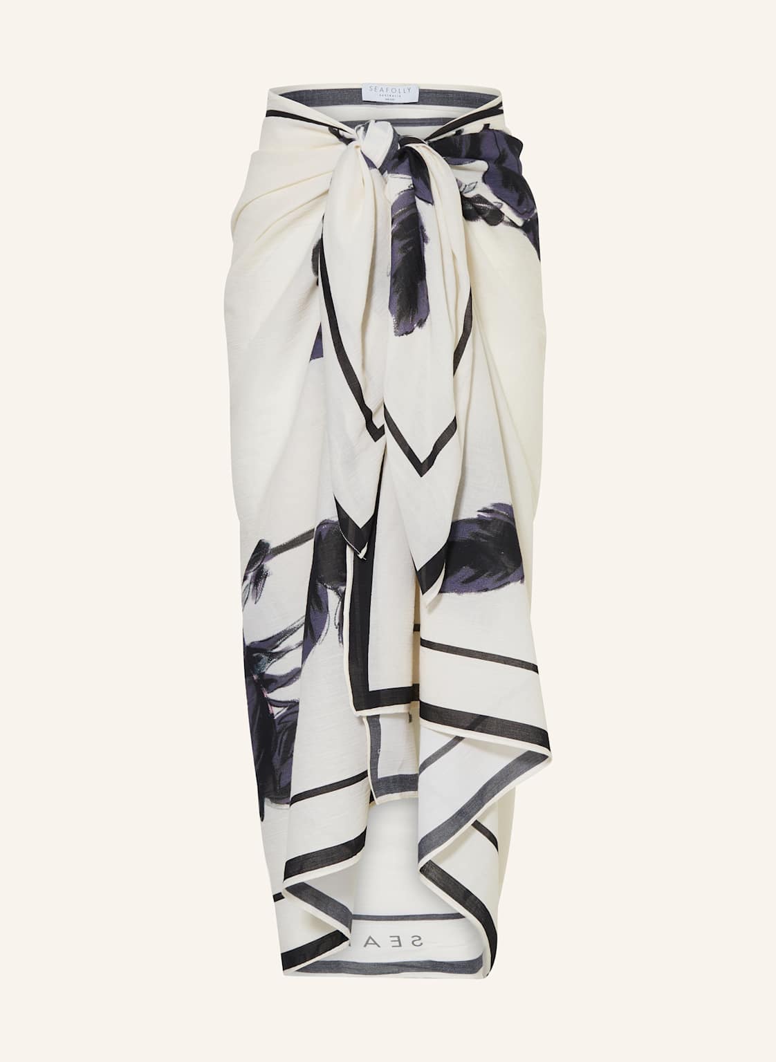 Seafolly Pareo Rococo schwarz Seafolly Pareo Rococo schwarz von Seafolly
